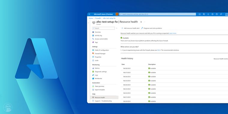 Microsoft Azure Firewall enhances cloud security with new latency probe, resource health, and embedded workbooks features