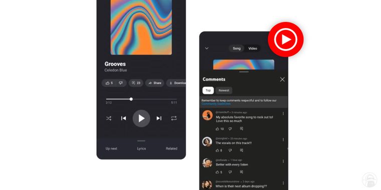 YouTube Music is bringing comments for song and podcast support, powered by YouTube's comment system