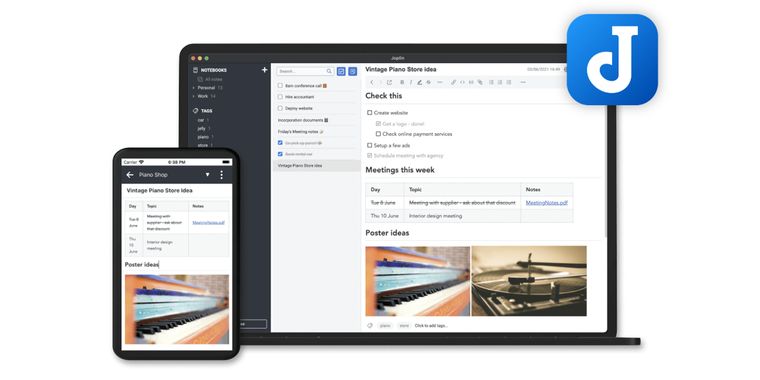 Joplin 2.12: Apple Silicon support, improved rich text editor, shared permissions and more