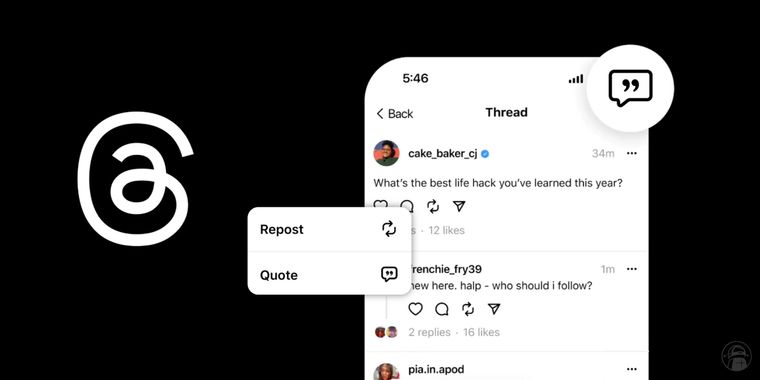 Meta enhances Threads with Quoting feature and thread response notifications
