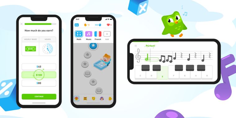 Duolingo will expand its learning suite with Music and Math lessons pretty soon