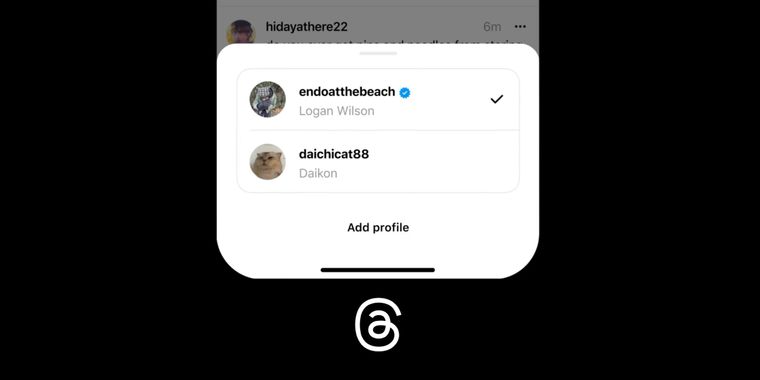Meta's Threads app introduces easy account-switching feature for multiple profiles
