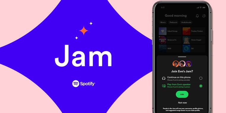 Spotify introduces 'Jam': a real-time, personalized group listening feature
