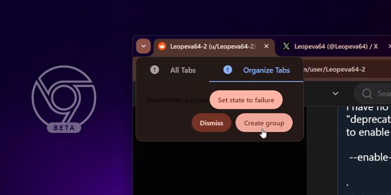 Google Chrome 119 Beta will bring tab group syncing, tab organization feature, and more