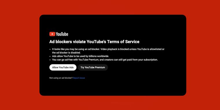 YouTube escalates ad blocker campaign globally, while promoting its premium subscription