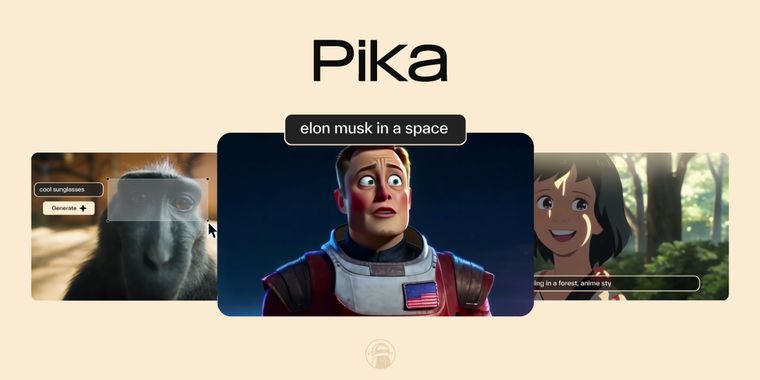 AI video editing platform Pika releases public version 1.0 with new features and look