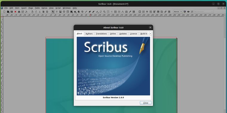 Scribus 1.6.0 Major Update introduces Revamped UI, New Features and Enhanced Compatibility