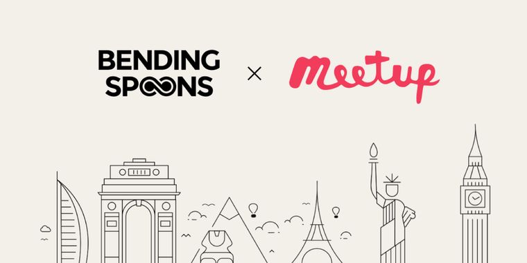 Bending Spoons, Evernote's parent company, has acquired events management platform Meetup