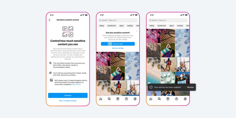 Meta implements automatic content restrictions for teenage users on Instagram and Facebook