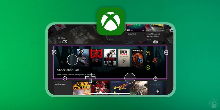 Xbox adds support for touch controls for Remote Play in the Xbox app for mobile devices