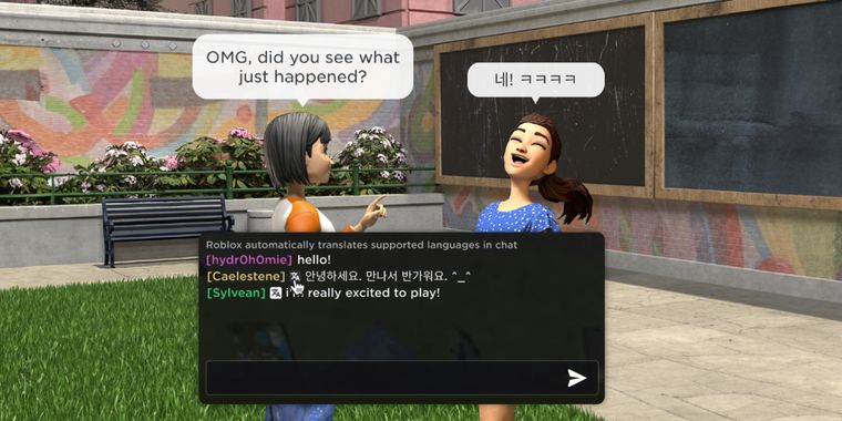 Roblox bring real-time AI Chat Translator for in-game conversations