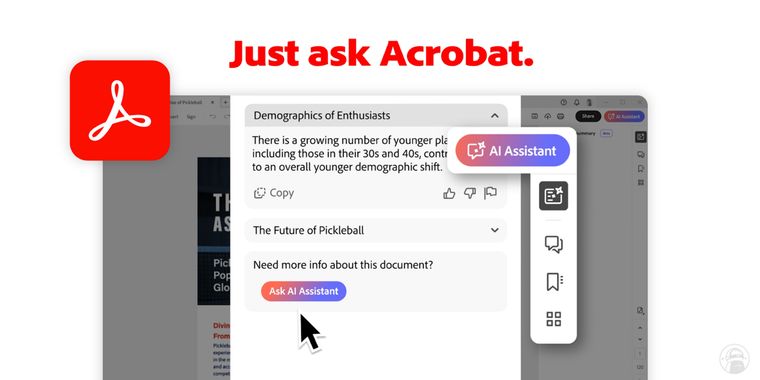 Adobe introduces new AI assistant in Acrobat to chat and interact with your own documents