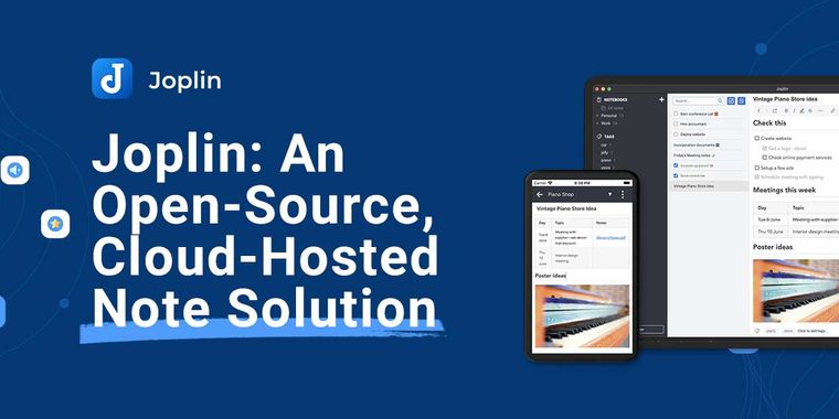 Joplin 2.14 update introduces OCR, enhanced backup plugin, and improved rich text editor