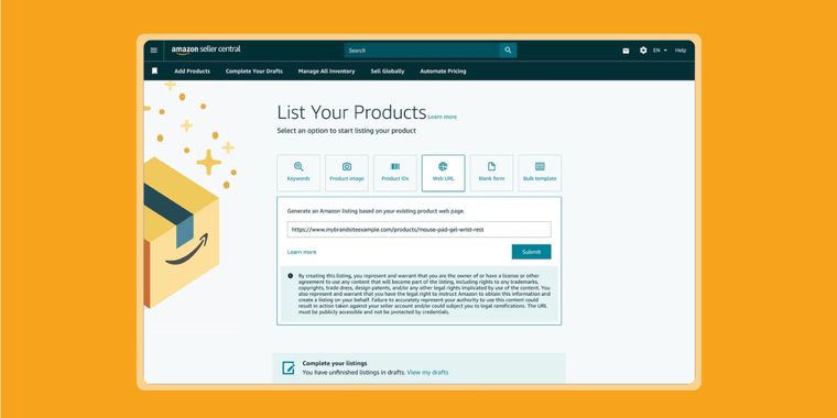 Amazon adds new AI-powered features for listing creation for sellers