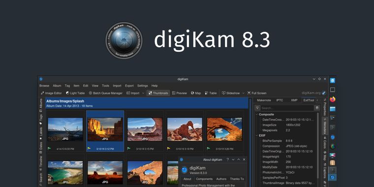 digiKam 8.3 can now automatically tag photos using a deep-learning engine