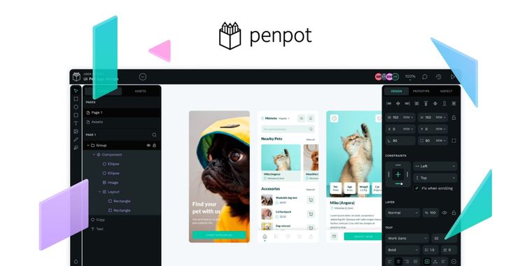Penpot 2.0 update brings Grid CSS Layout, New Components System, a Redesigned UI and more!