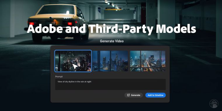 Premiere Pro to integrate generative AI capabilities through Firefly, OpenAI's Sora & more