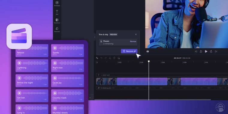 Microsoft upgrades Clipchamp with AI-powered silence removal and more free features