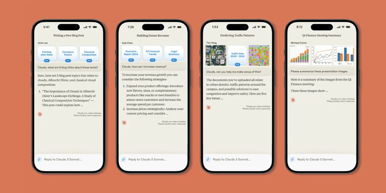 Anthropic launches Claude mobile app for iOS with chatbot and image analysis features