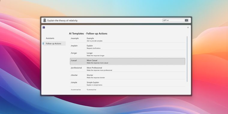 Stardock introduces DesktopGPT to Object Desktop, a new AI Chatbot utility on the desktop
