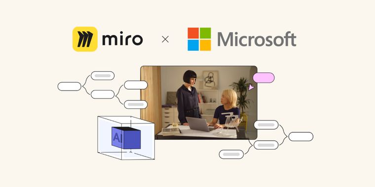 Miro announces new integration with Microsoft products, including Copilot & Teams