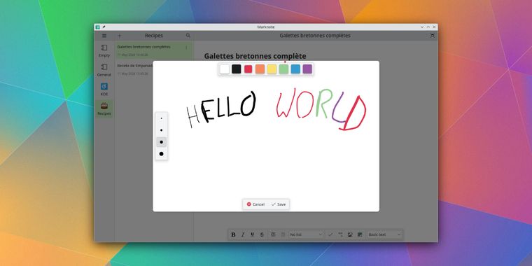KDE's note-taking app MarkNote launches v1.2 wth many exciting new features & enhancements