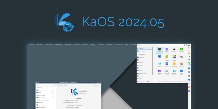 KaOS 2024.05 supports bcachefs filesystem and gets closer to replace X11 with Wayland