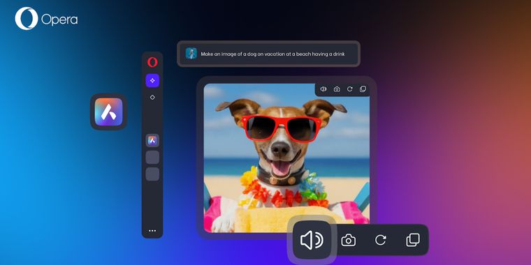 Opera integrates Google Cloud's Gemini models and image understanding into Aria AI