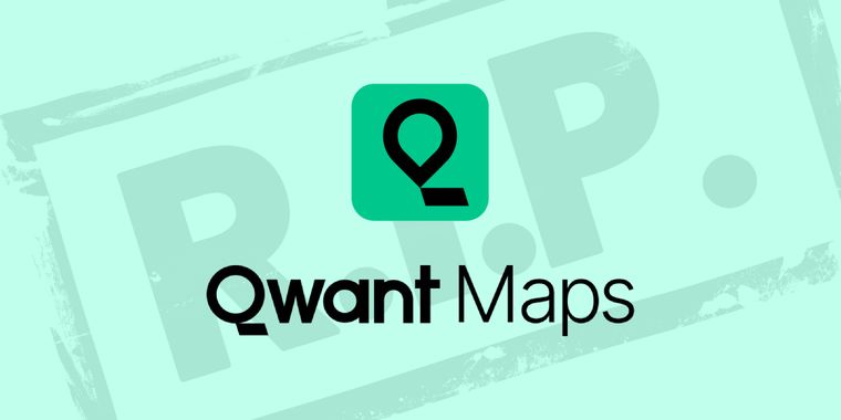 Qwant Maps, an online privacy-respecting Google Maps alternative, has been discontinued