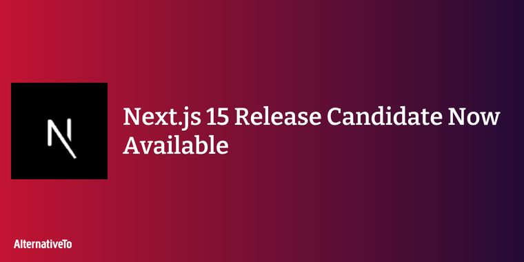 Next.js 15 Release Candidate Now Available