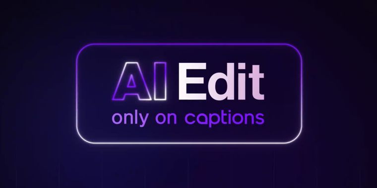 Captions unveils AI Edit: revolutionizing video editing with automated AI tools