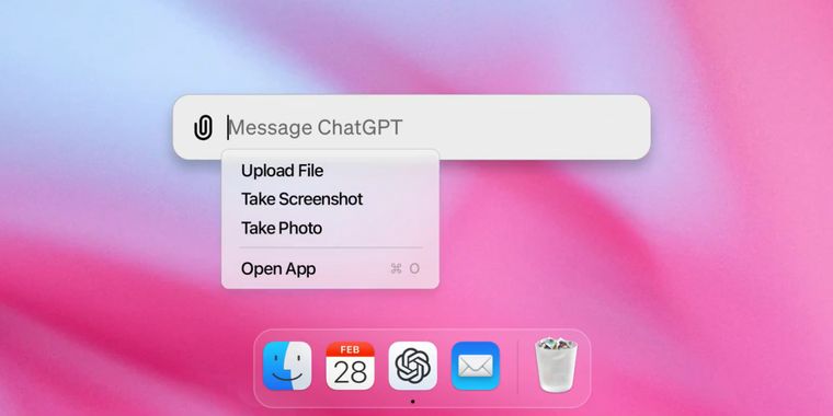 ChatGPT desktop App now available on macOS