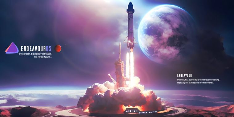 EndeavourOS marks 5th anniversary by bringing back ARM support and shipping KDE Plasma 6.1