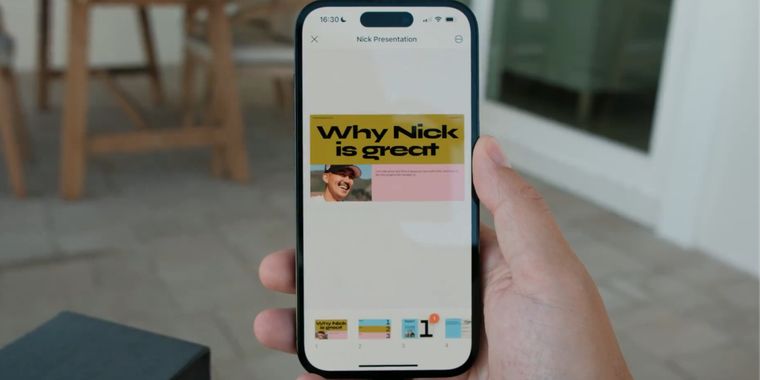 Figma Slides Now Available on Mobile