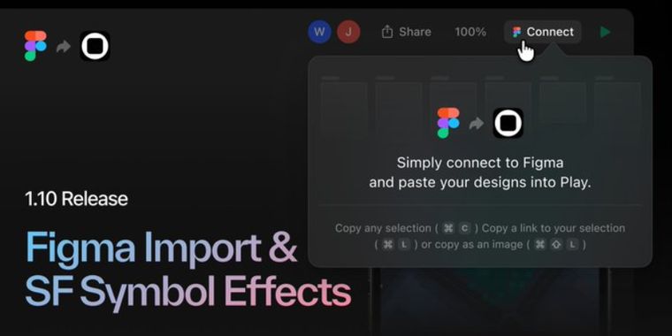 Play introduces Figma import and more features in latest update