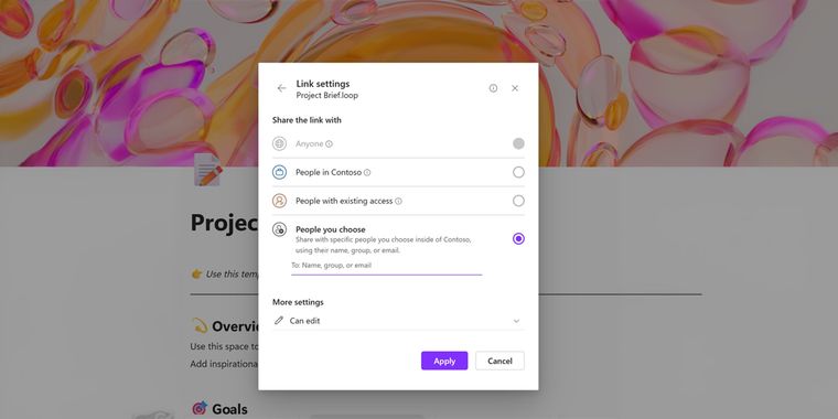 Microsoft Loop now supports Guest Sharing for pages and workspaces