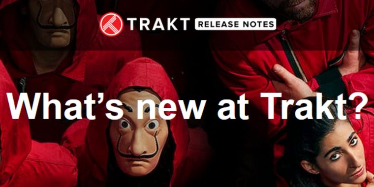 Trakt announces new features including Dark Knight mode
