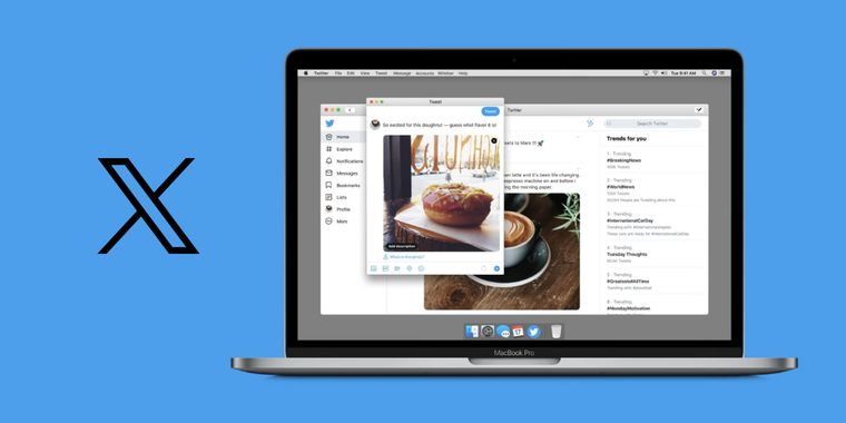 The old X/Twitter native Mac app has been discontinued and replaced by the iPad version