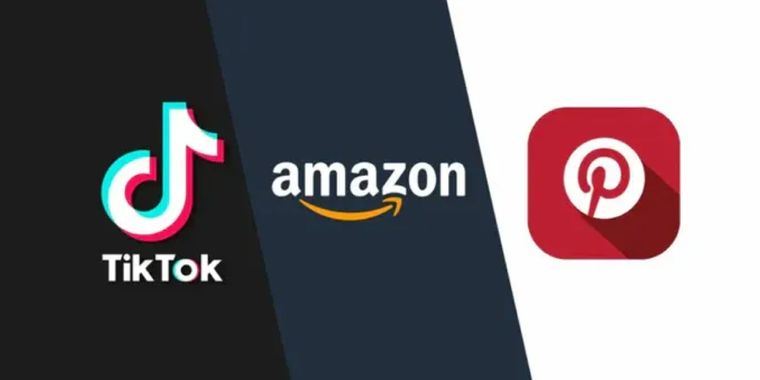 Amazon partners with TikTok and Pinterest to enable direct in-app shopping