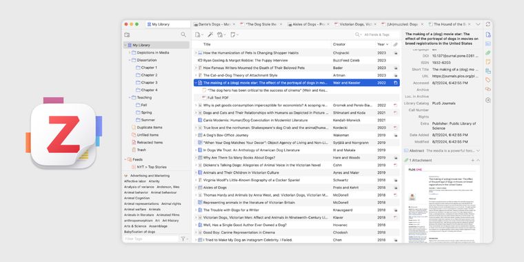 Zotero 7 launches: modern design, dark mode, and enhanced performance for researchers