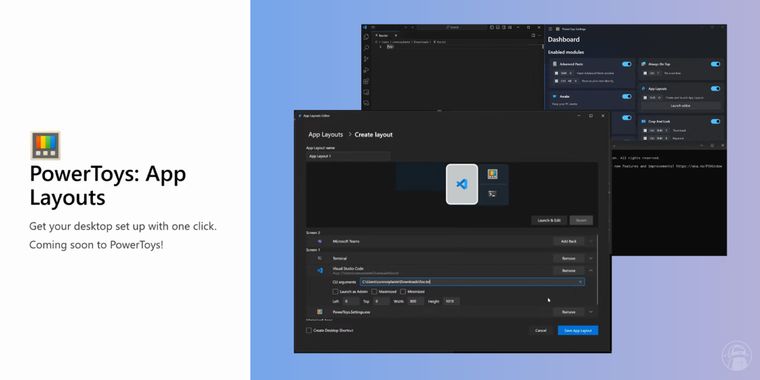 PowerToys is set to launch a new tool that auto-arranges multiple apps into custom layouts