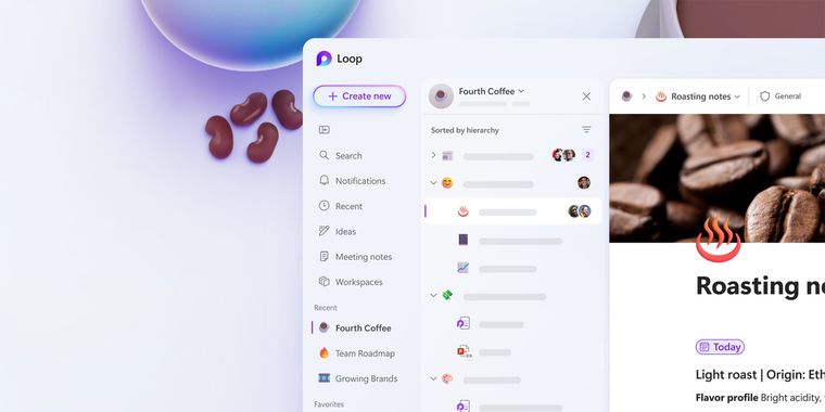 Microsoft Loop 2.0 debuts with a revamped UI, improved meeting notes integration, and more