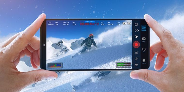 Blackmagic Camera for Android 1.2 update released