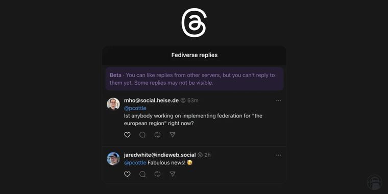 Meta enhances Threads' fediverse integration with Mastodon sharing and visible replies