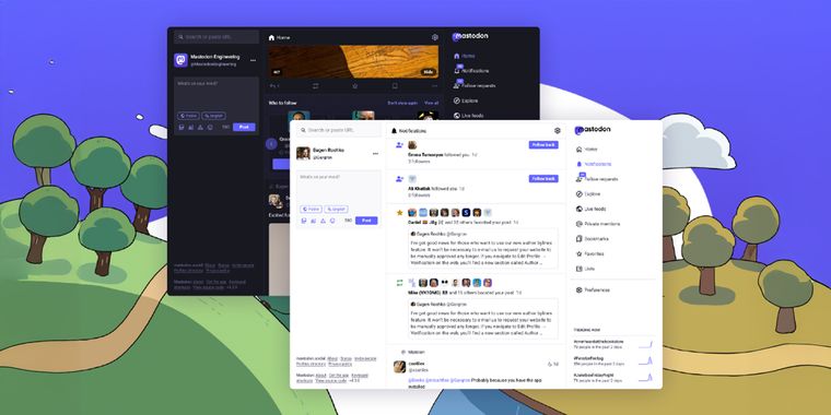 Mastodon 4.3 has launched with new content recommendations and grouped notifications