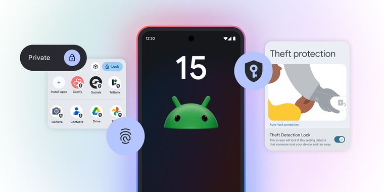 Android 15 launches on Pixel devices with theft protection, Private Space, and app pairing