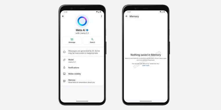 WhatsApp's new Meta AI chat memory to personalize conversations with stored details