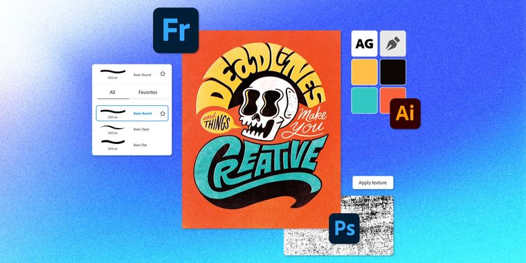Digital painting & drawing application Adobe Fresco is now available for free to all users