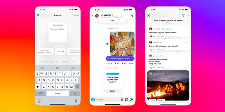 Instagram now lets creators turn on replies in Broadcast Channels