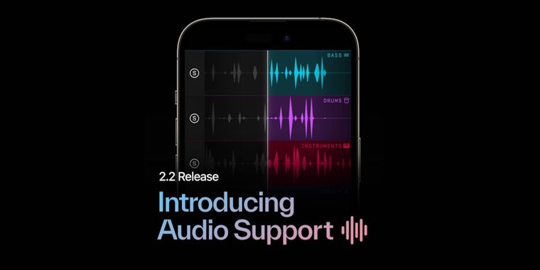 Play 2.2: Audio Support and new interface features